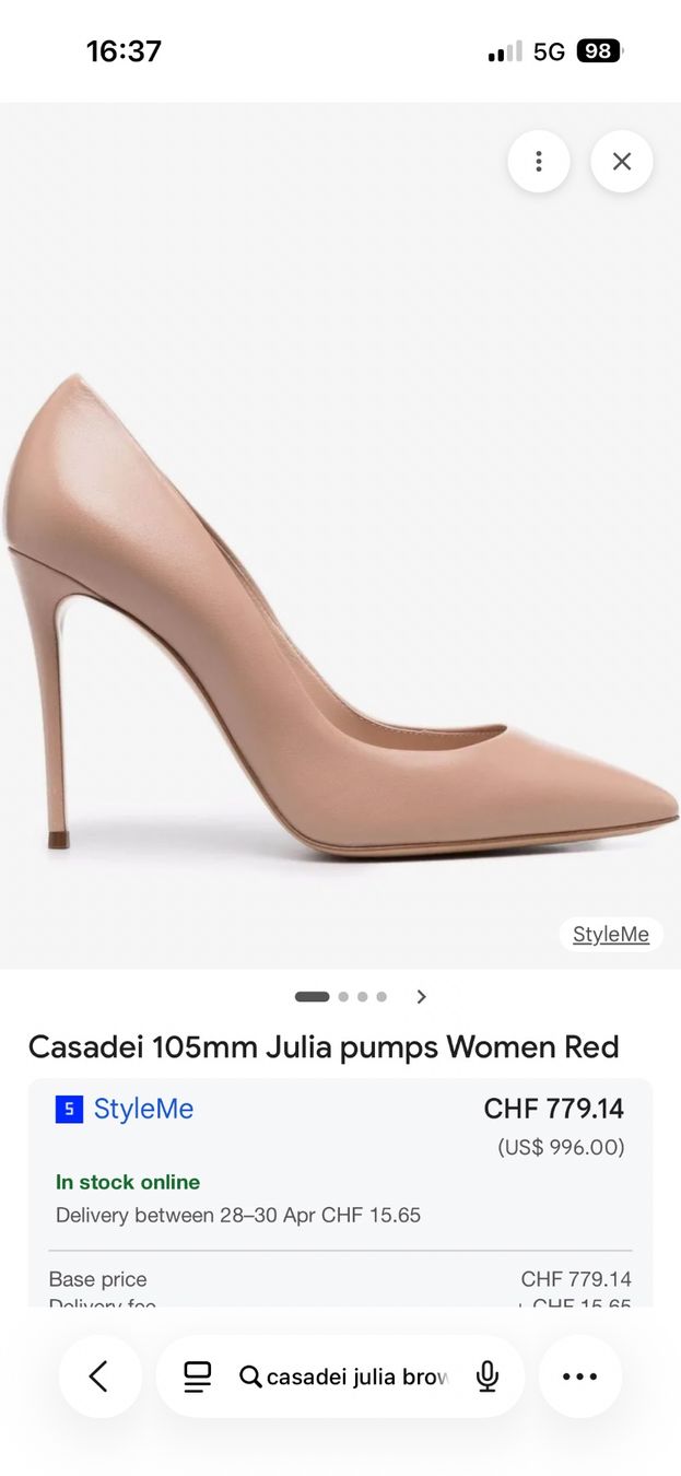 Casadei Scarpe da donna: Casadei Leather Pumps – Usato da Zürich venduto da Ele_fashionista 4