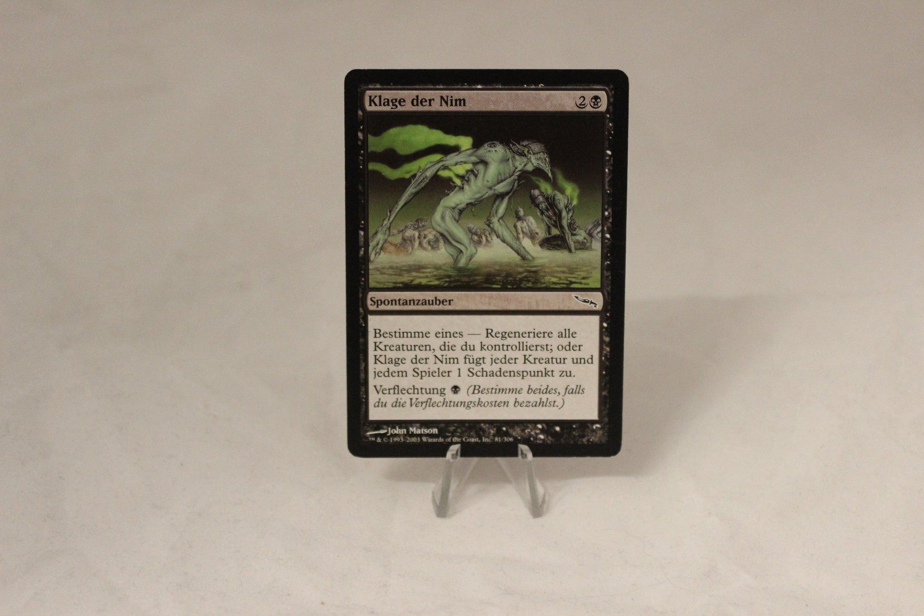 Magic The Gathering Carte collezionabili: Klage der Nim - Magic – Usato da Dulliken venduto da Sefty