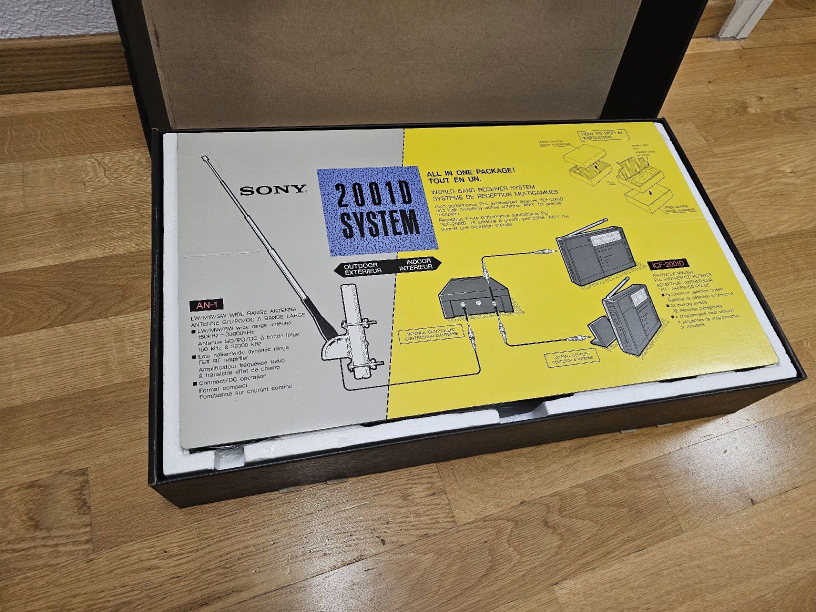 Sony Radio: Sony ICF-2001D World Band Receiver System – Usato da Baden venduto da rob_grh6 3