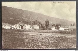 VAL DE RUZ - PETIT-CHÉZARD, belle carte ancienne.