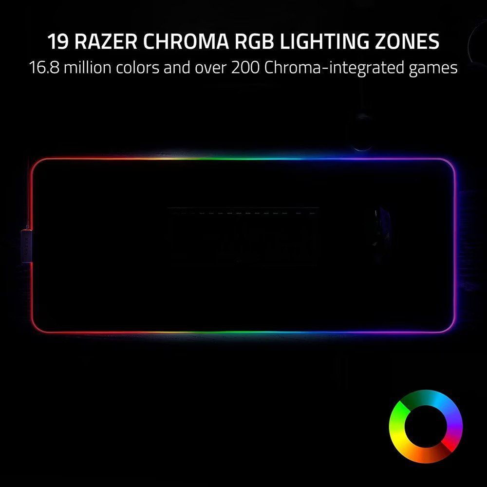 Razer Tappetini per mouse: Razer Strider Chroma XL Mausmatte – Usato da Bassersdorf venduto da pau_95tx 6