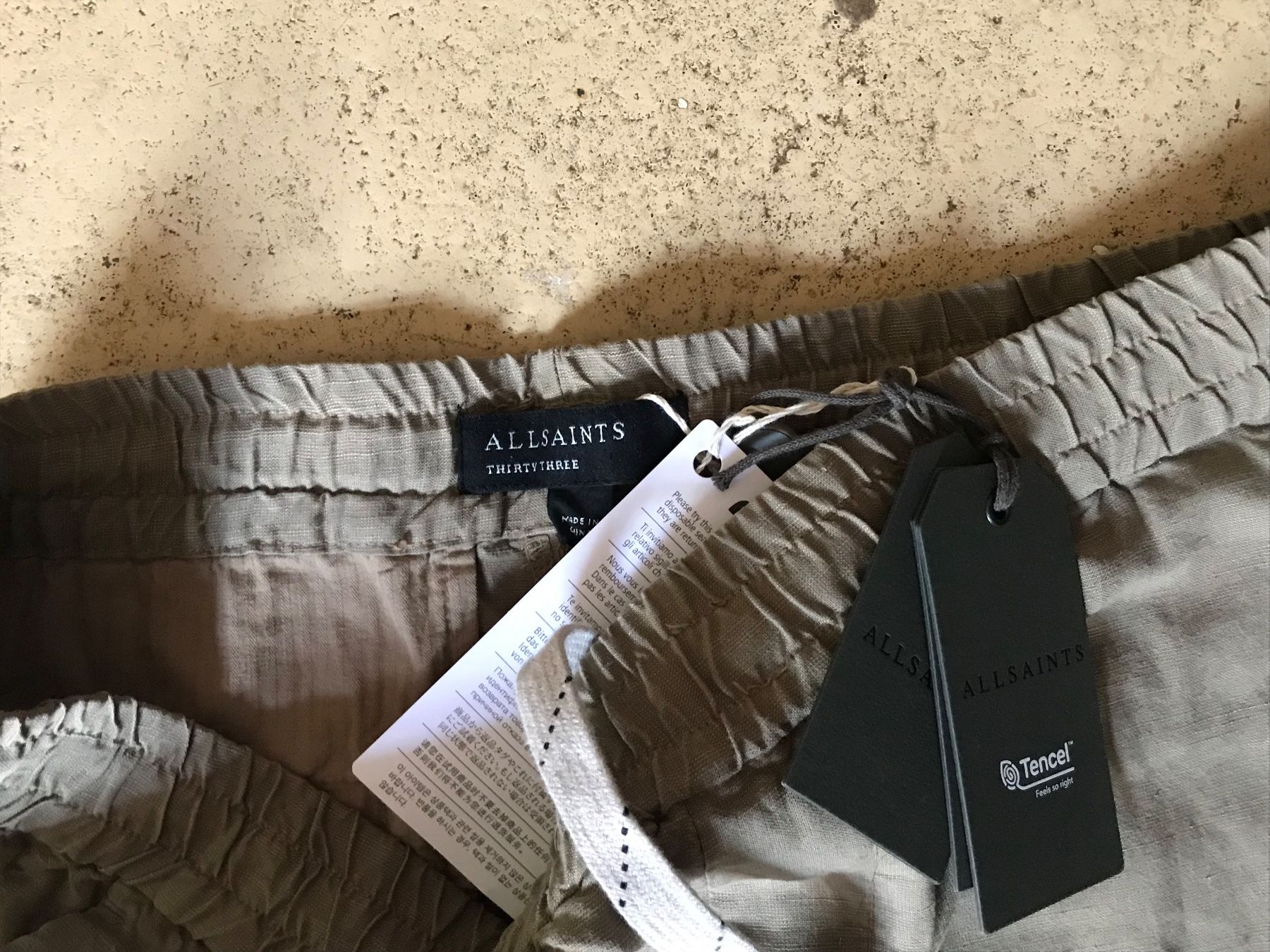 Allsaints Pantaloni: New Tencel Allsaints pants 33 – Nuovo e nell'imballaggio originale da Marly venduto da Mariemusique 2
