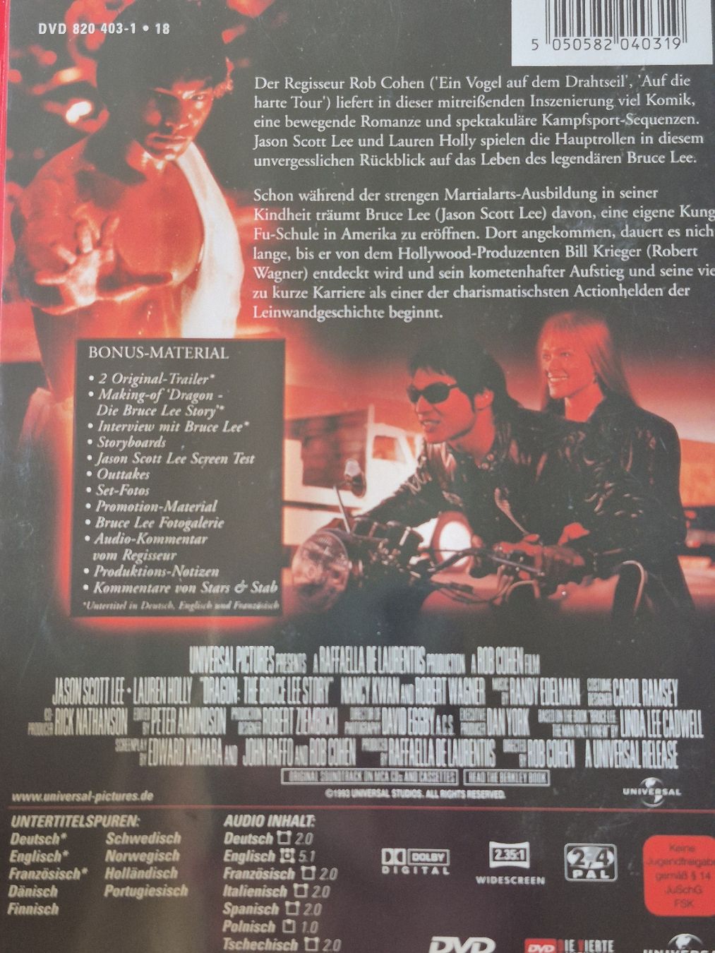 Alle DVDs: Dragon - Die Bruce Lee Story DVD – Gebraucht aus Oberembrach von Kady638 1