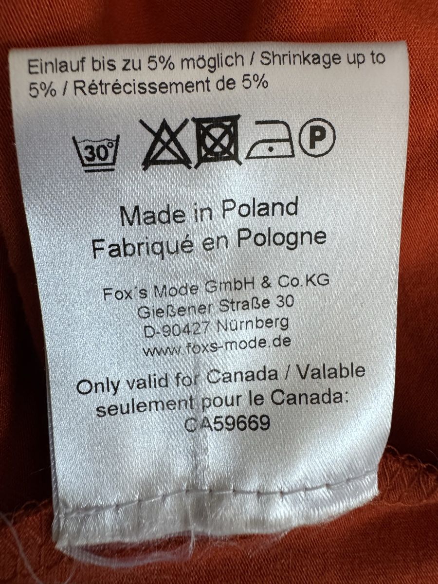 Fox T-Shirts: T-shirt orange Fox's, taille 38, viscose elastane  – Neu (gemäss Beschreibung) aus Morges von sandy069 5
