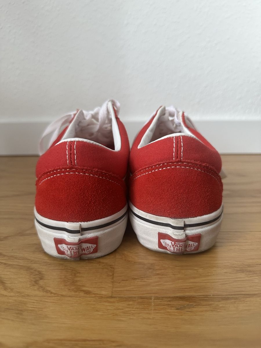 Vans Chaussures hommes: Vans Old Skool rouge, taille 37 – Neuf (Voir description) à Clarens par Riviera_Friperie 4