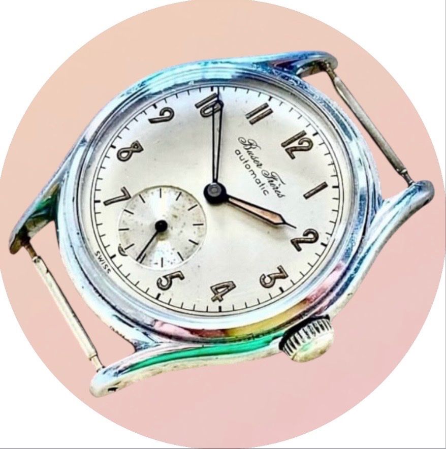 Swiss Uhren: Buser Swiss Vintage Uhr – Gebraucht aus lyss von Uhrenparadies 1