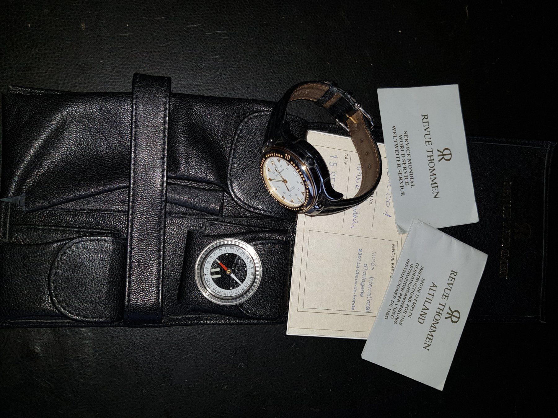 Revue Thommen Orologi: Revue Thommen Kompass Altimeter – Usato da Calpiogna venduto da Nerowolf 4