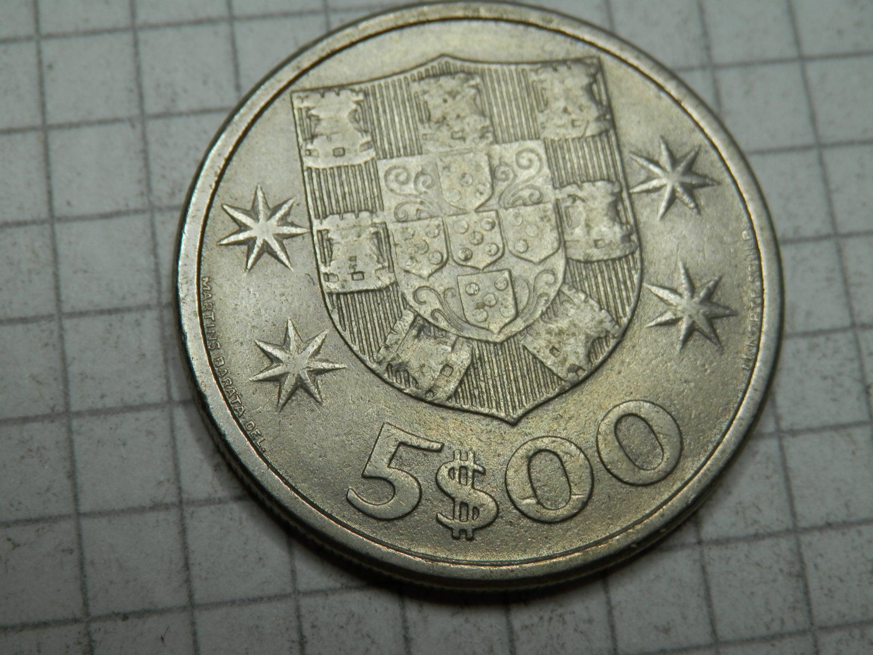 Alle Münzen: Portugal 5 Escudos, 1964 – Gebraucht aus Weiach von weiach81 1
