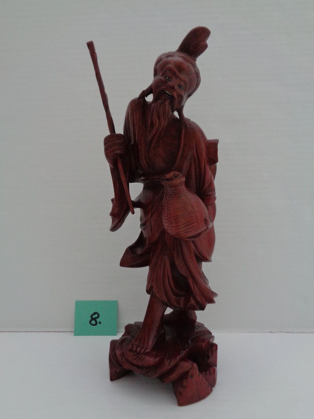 Sculptures & Statues: Chinesische Holzfigur handgeschnitzt - Mönch – D'occasion à Chur par omonia