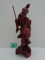 Chinesische Holzfigur handgeschnitzt - Mönch