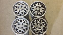 4 Stk Oldtimer original 13"  Alufelgen Audi Quattro Coupé GT