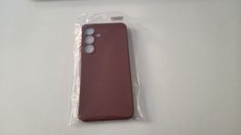 Samsung Galaxy S24 dunkelrote Handyhülle