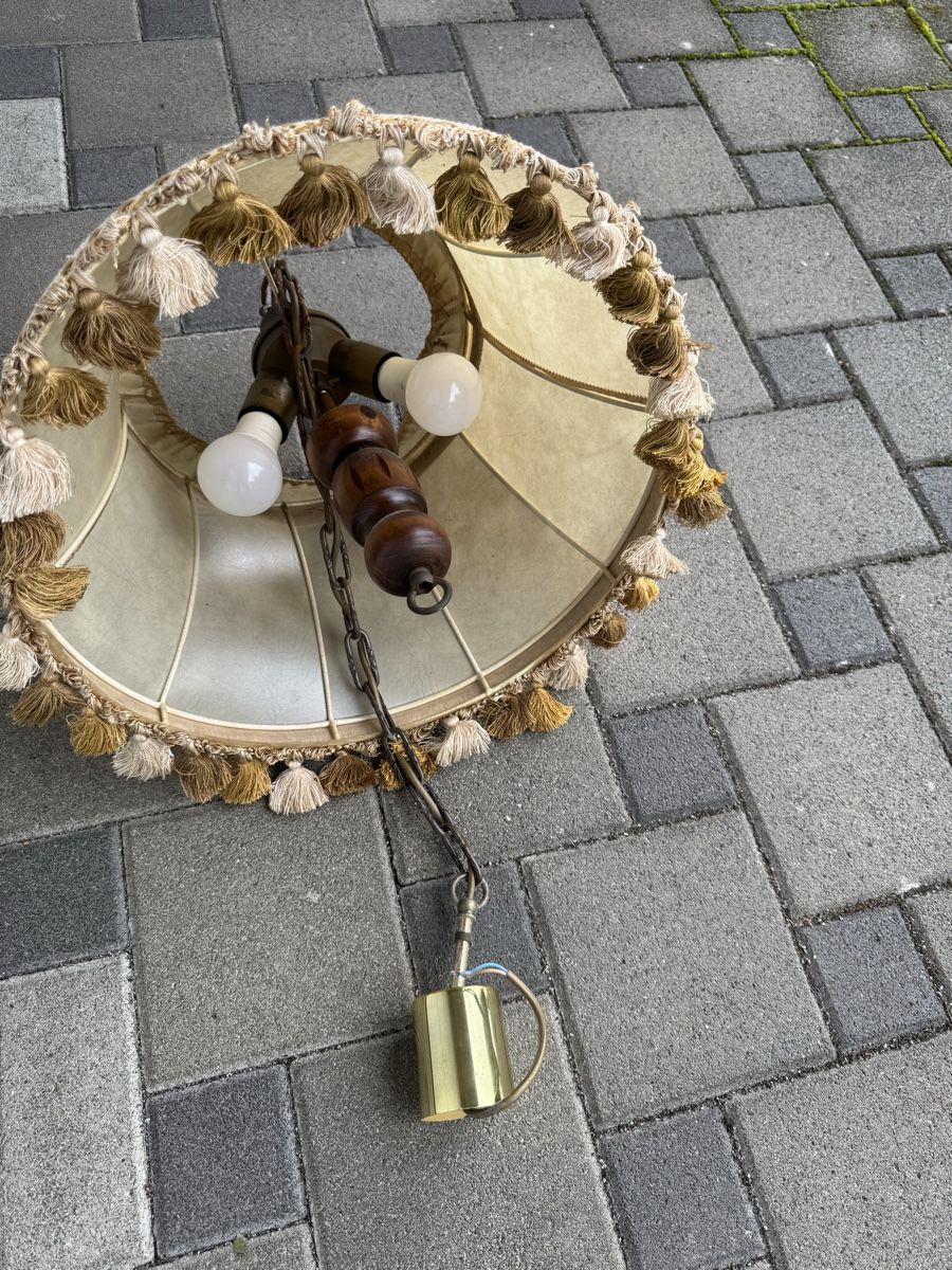 Lampadari & plafoniere: Hängelampe mit Quasten, Retro Design – Usato da Wohlen AG venduto da Nettib 1