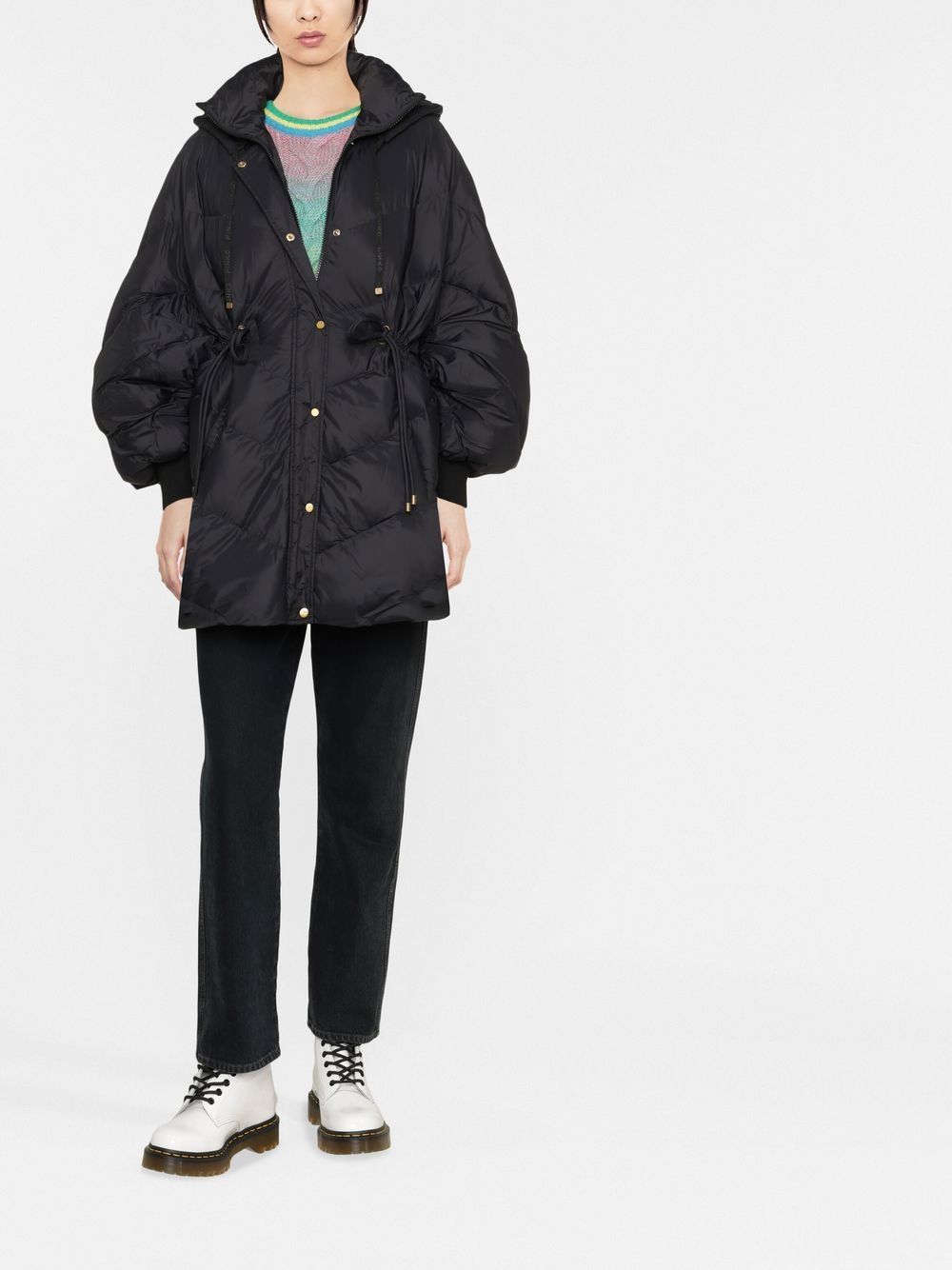 Pinko Jacken: PINKO Daunenjacke mit Kapuze – Neu und originalverpackt aus Zürich von NNK28 5
