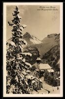 Arosa, Kirche und Mayenfelder Furka im W
