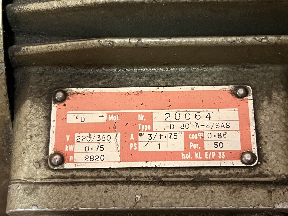 Smerigliatrici & Lucidatrici: Ponceuse à bande Suisse Amacker & Schmid – Usato da Bassecourt venduto da DiM7775 5
