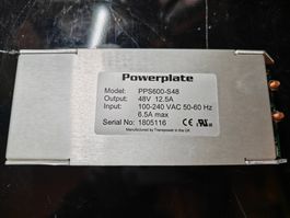 PowerPlate PPS600S48 Netzteil 48V 12.5A