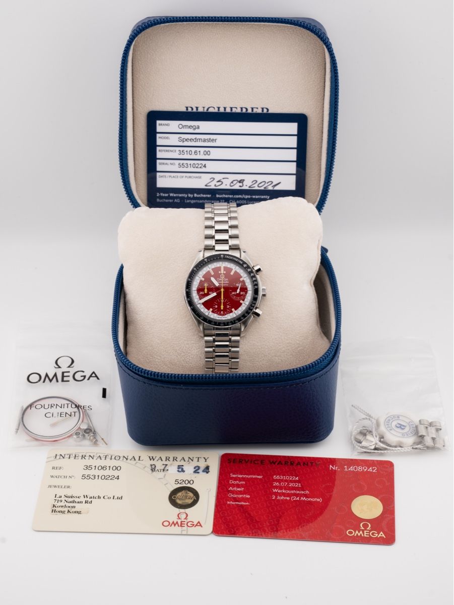 Omega Orologi: Omega Speedmaster Schumacher Edition – Usato da Zürich venduto da Timely_Deals 7
