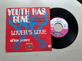 LOVER'S LOVE rare Youth has gone Single Psychedelic Rock Top