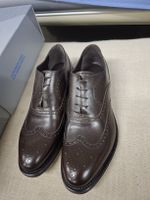 Silany elegante Lederschuhe Gr. 45, handgemacht in Italien