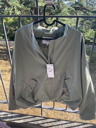 S.Oliver Jacke Bombe grüngrau Grösse XL neu