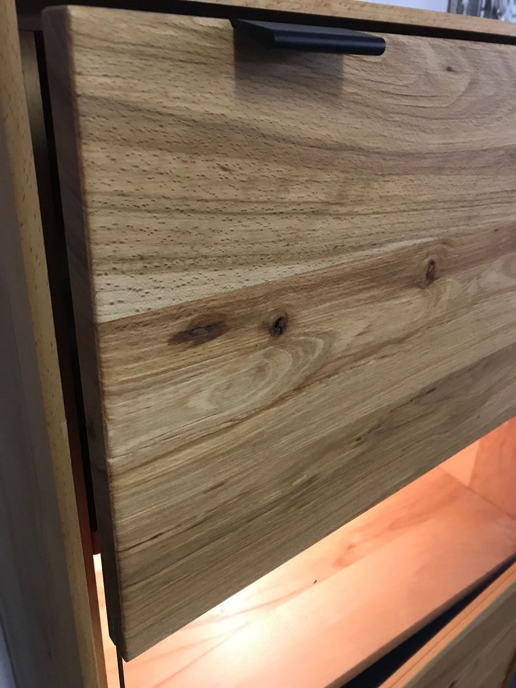 Vetrine: Vitrine ZERRO Wildkernbuche massiv 60 cm – Nuovo (secondo la descrizione) da Unterentfelden venduto da moebelrufli 6