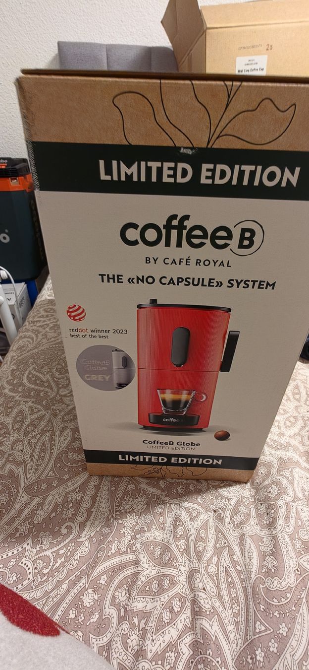 Coffee B Machines à café & Machines à expresso: Machine à café CoffeeB Globe, édition limitée, neuve – Neuf avec emballage d'origine à Cornaux NE par ana_p2kd 1