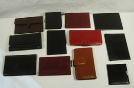 Portemonnaies Konvolut, verschiedene Farben und Modelle