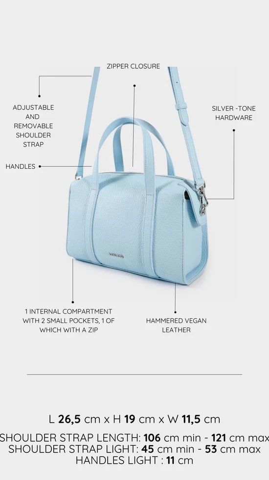 Borse da donna: Vendo bauletto azzurro – Nuovo (secondo la descrizione) da Brione s. Minusio venduto da Je_Jey