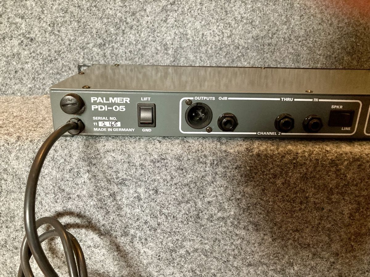 Strumenti musicali: Palmer PDI05 Stereo Speaker Simulator – Usato da Glattfelden venduto da Pedals 5