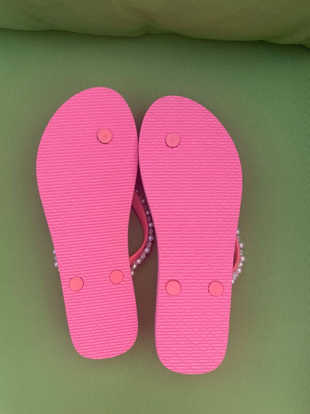 Pieces Scarpe da donna: SUMMERTIME - stylische Flip-Flops mit Perlen, rosa, 39/40 – Nuovo e nell'imballaggio originale da Winkel venduto da ferrari2022 7
