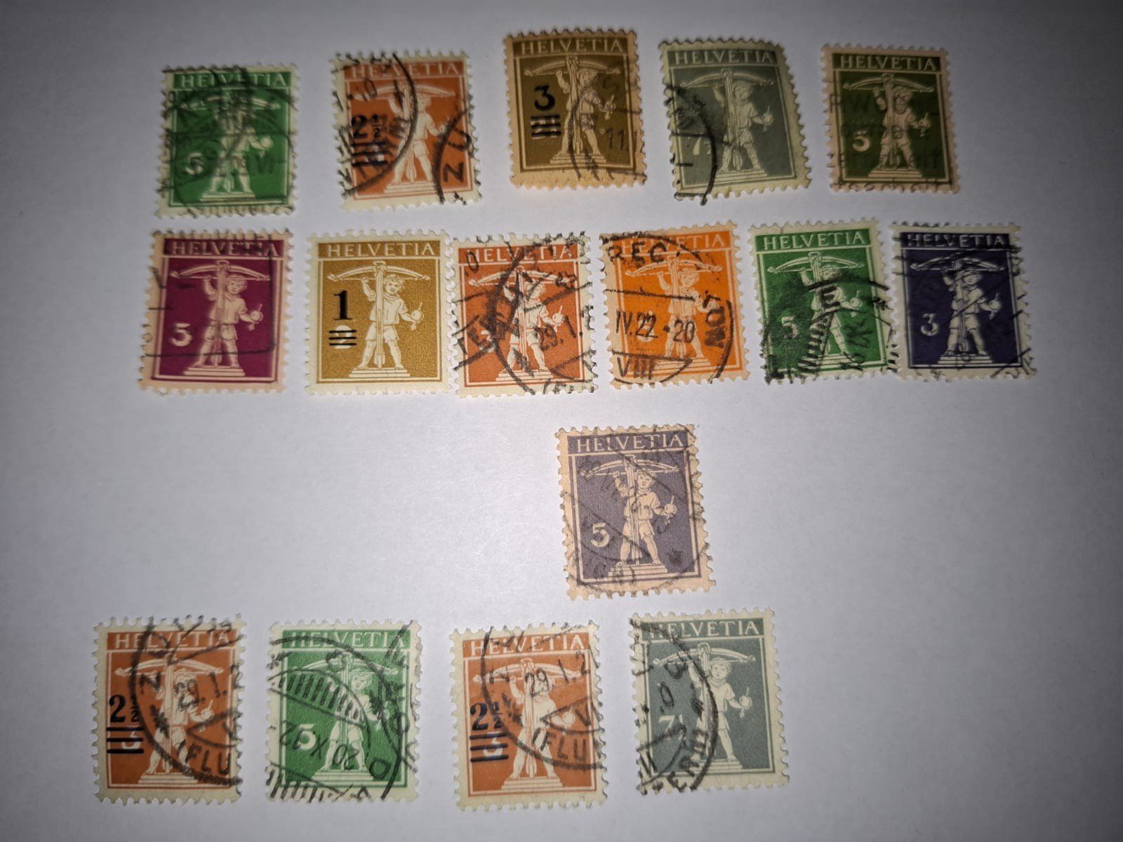 Tutti i francobolli: Briefmarken X Verschiedene – Usato da Brüttisellen venduto da Stargate39 4