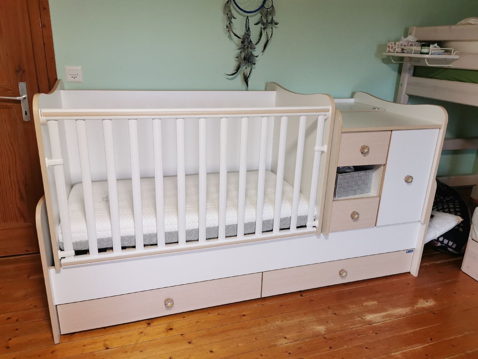 Letti: Babybett-Kinderbett/ Wickeltisch Kombination LORELLI – Usato da Altnau venduto da Steffi.G.