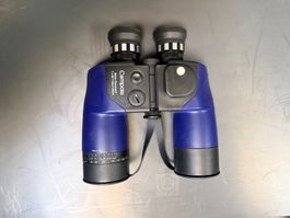 Compass Fernglas 7x50 mit Kompass wasserfest blau neuwertig