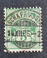 WERTZIFFER 82 VOLLSTEMPEL SCHAFFHAUSEN 1906