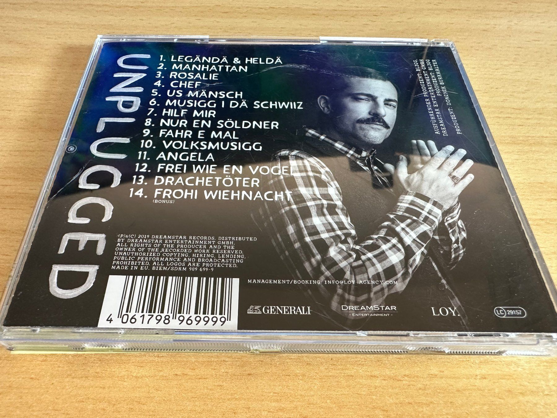 CD: Bligg – Unplugged – Usato da Rikon im Tösstal venduto da Alpenmutz 1