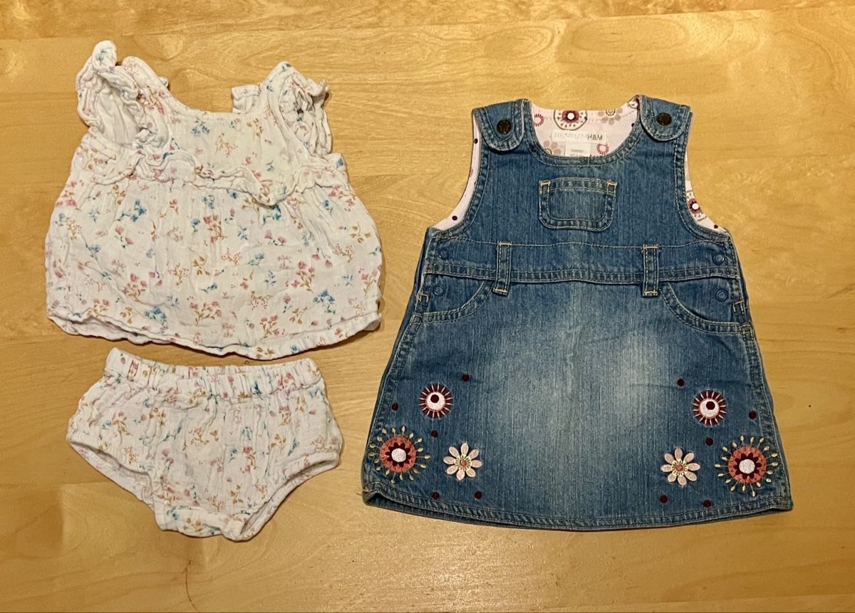 Lotti & Set di vestiti: Sommer Set Mädchen Kleider Grösse 62 – Usato da Zürich venduto da Rajkumari 2
