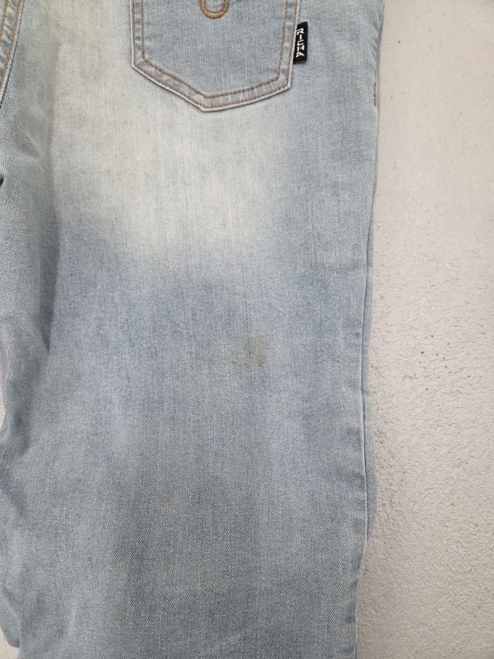 Jeans: RICHA Mottorrad- Jeans, Grösse D32/32, hellblau, ca.8 jährig – Usato da Hinwil venduto da Jessica13 4