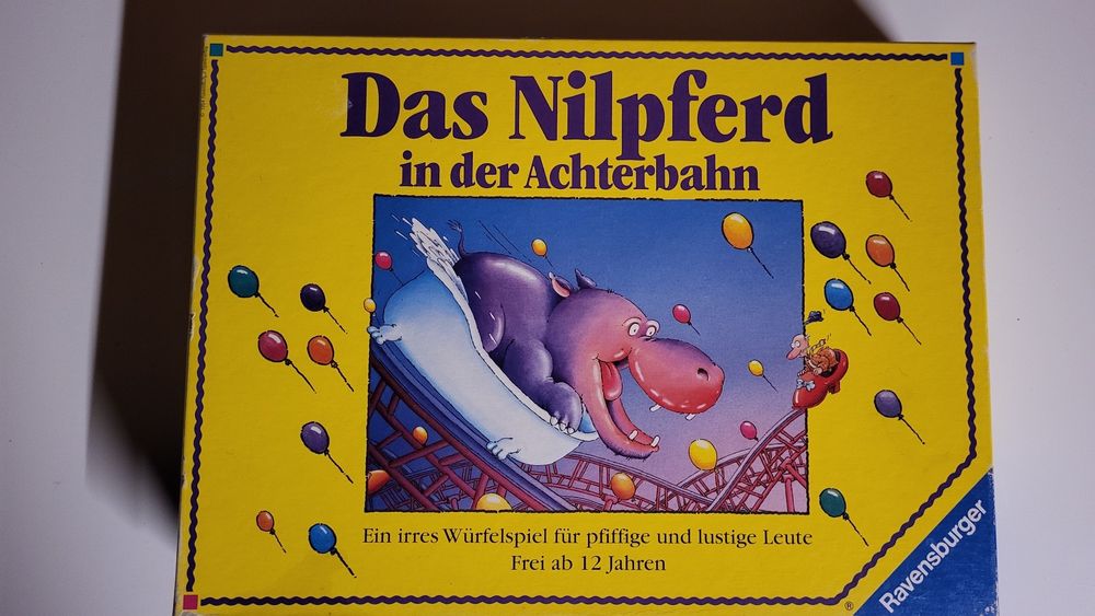 Das Nilpferd in der Achterbahn. : Wöhning, Heiner, Kaes, Bertram