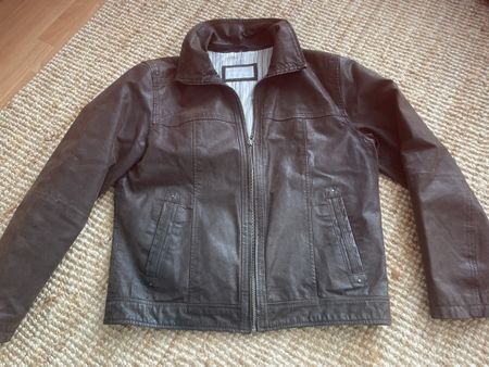 Lederjacke 