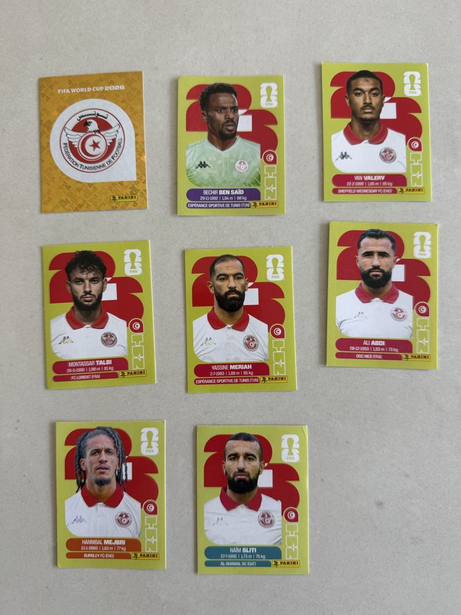 Panini Sammelbilder & Trading cards: Panini Tunesien – Neu (gemäss Beschreibung) aus Hellikon von stoudii 1