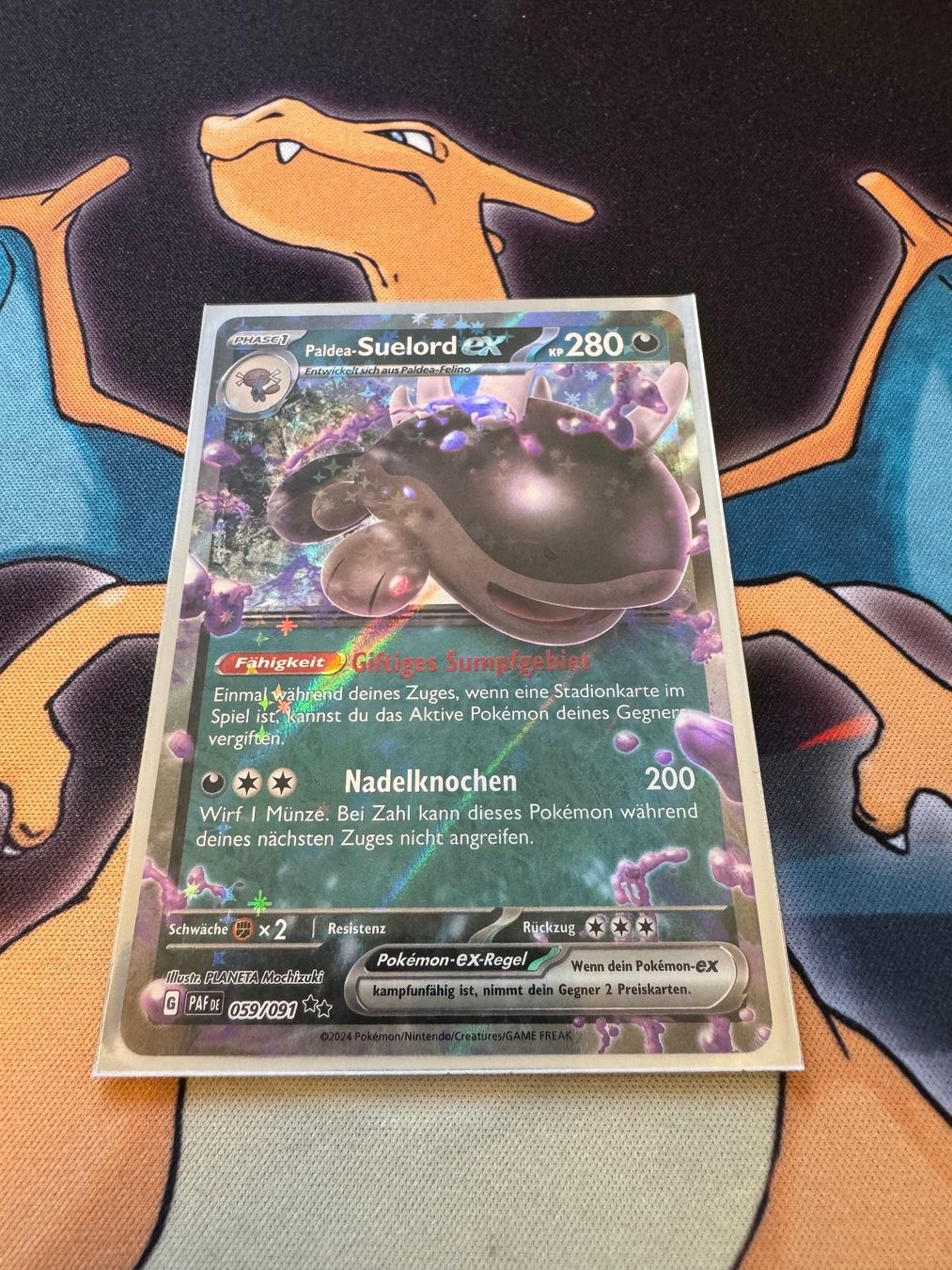 Pokémon Carte collezionabili: Paldea-Suelord ex (PAF 059) - Paldeas Schicksale – Nuovo (secondo la descrizione) da Bülach venduto da Pfrenzel