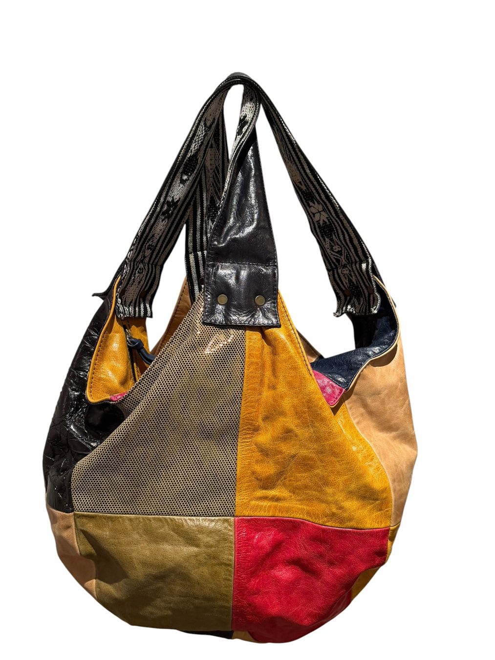 Borse da donna: ZÜR TASCHE ECHT LEDER PATCHWORK MEGA – Usato da LUZERN venduto da modeundlifestyle 1