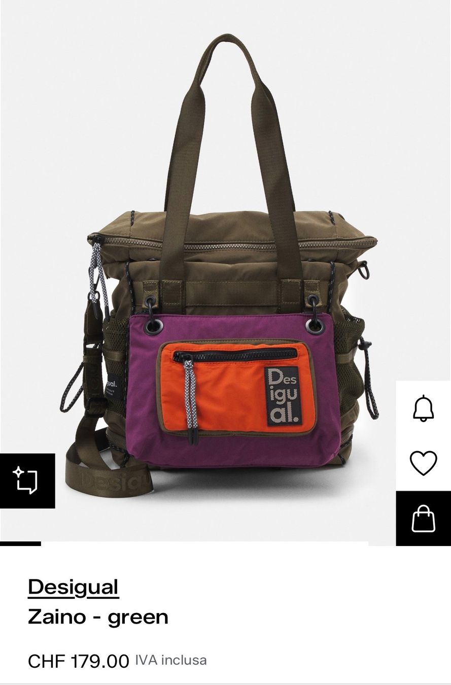 Desigual Borse da donna: Borsa/zaino Desigual – Usato da Zürich venduto da uri_bwv2 4