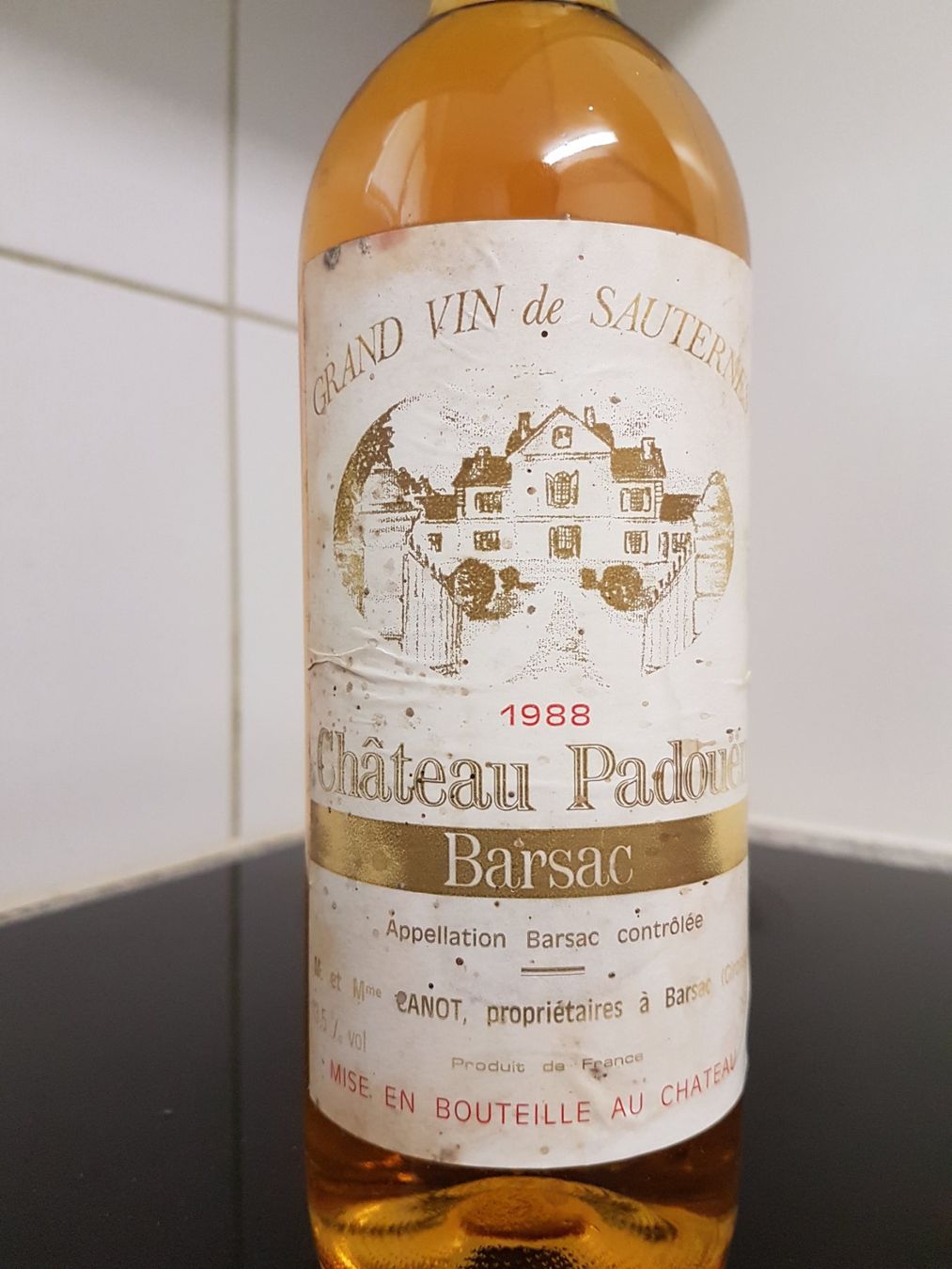 Vino: Château Padouën 1988 Sauternes – Nuovo (secondo la descrizione) da Grenchen venduto da poggione 1