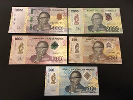 Komplettsatz Angola 2020 bankfrisch