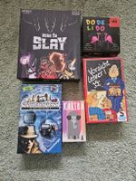 Brettspiel Set Here to Slay Scotland Yard 4 Spiele gebraucht