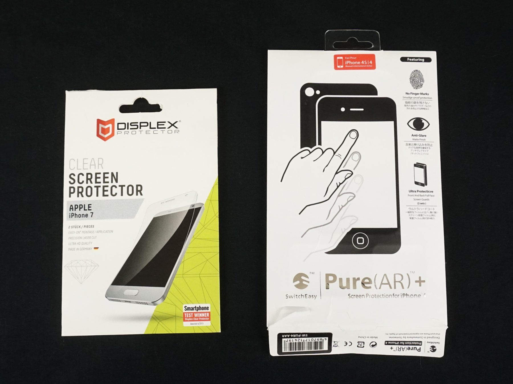 Ritocchi & pellicole di protezione: Screen Protector (2 Stk. IPhone 7 und IPhone 4/4s) – Usato da Pratteln venduto da Restwert_Pratteln