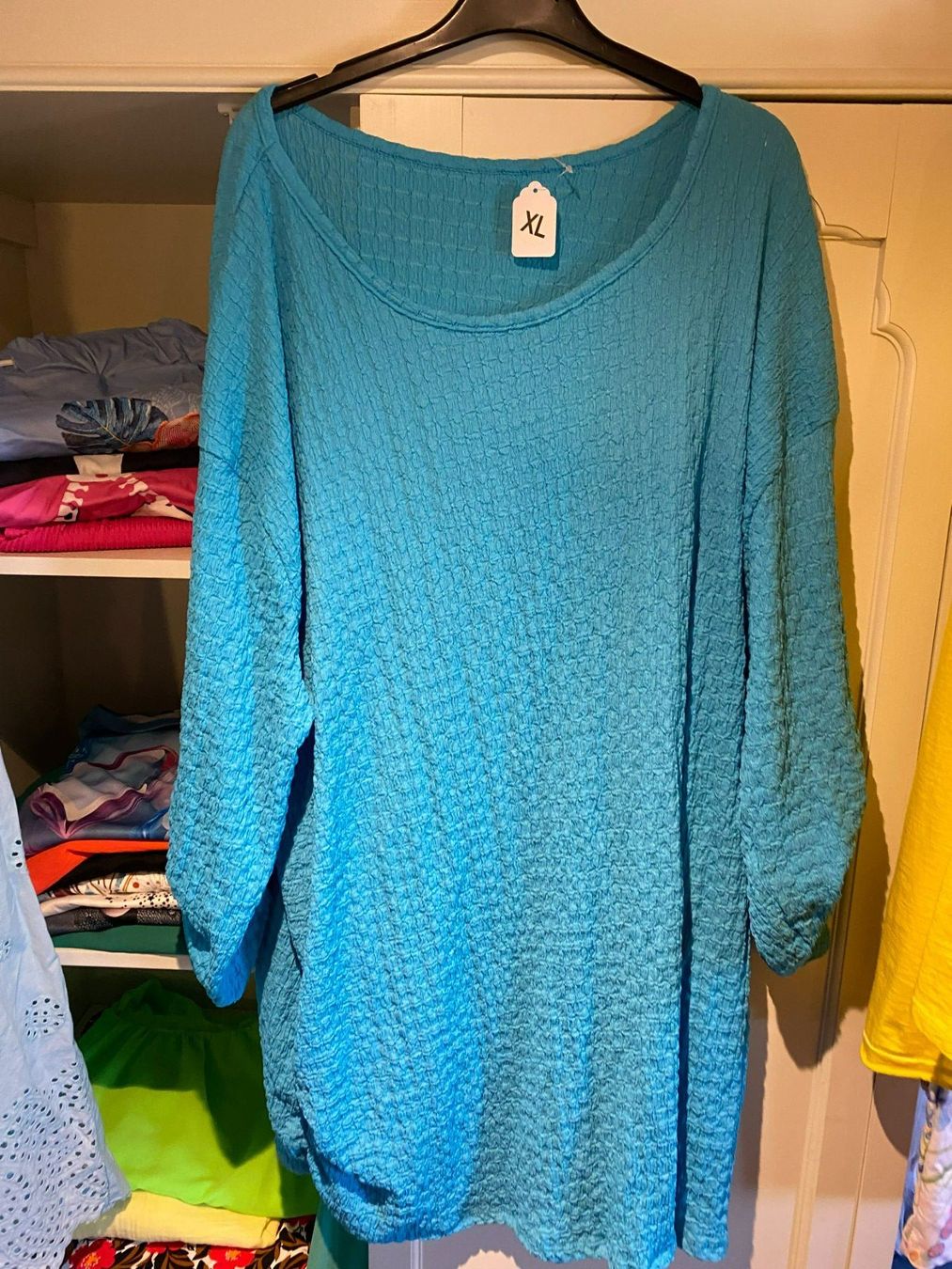 Vestiti: DAMEN BLUSENKLEID HELLBLAU – Nuovo e nell'imballaggio originale da Meienried venduto da ManuelaBoutique