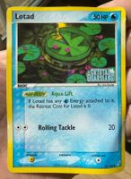 Pokemon Lotad holo 55/100 EX Crystal Guardians stamped ENG